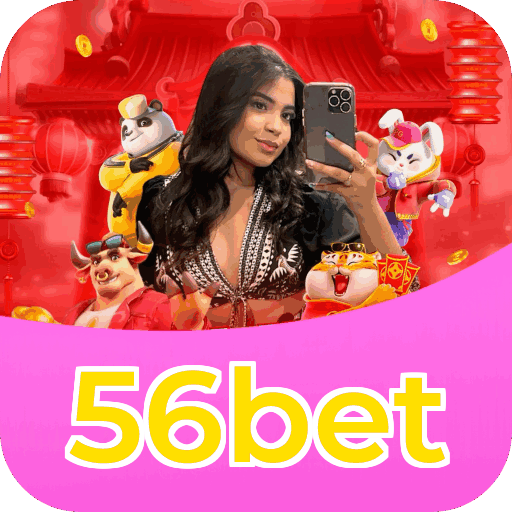 Catálogo slots 56bet mostrando top jogos Gates Olympus Sweet Bonanza Fortune Tiger Big Bass volatilidade RTP