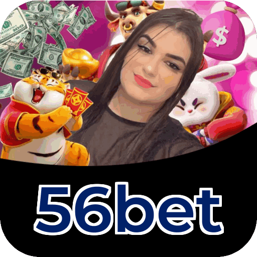 Plataforma 56bet mostrando interface moderna, jogos certificados e recursos de segurança licenciados